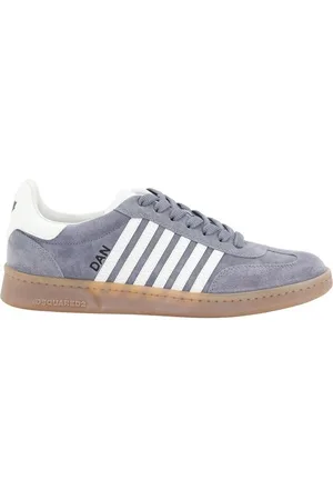 Dsquared2 Sko, Herre, Blå, 39 1/2 EU, Læder, Læder Boxer Sneakers
