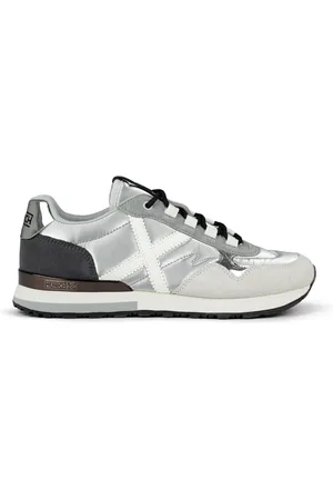 Munich Sko, Dame, Grå, 41 EU, Læder, Sunset Sport Chic Sneakers