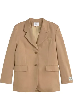 Maison Kitsuné Jakke, Dame, , S, Uld, Sandlewood Uldjakke