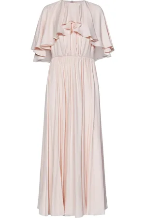 Giambattista Valli Kjole, Dame, Lyserød, L, Draperet Cape Kjole
