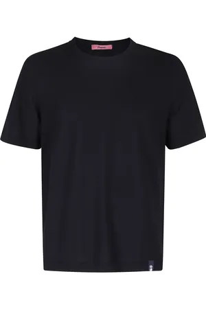 DRUMOHR Top, Herre, Blå, 2XL, Bomuld, Blå Nat Ice Cotton T-shirt