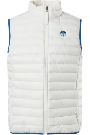 North Sails Jakke, Herre, Hvid, 2XL, Bomuld, Vindtæt Crozet Vest Outdoor Tech