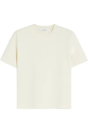 Max Mara Top, Dame, Hvid, M, Hvide Crewneck T-shirts og Polos