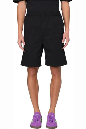 Carhartt Shorts, Herre, Sort, S, Uld, Sorte stilfulde almindelige shorts til mænd