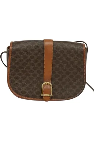 Céline Pre-owned, Dame, Brun, ONE SIZE, Uld, Pre-owned Laeder celine-tasker