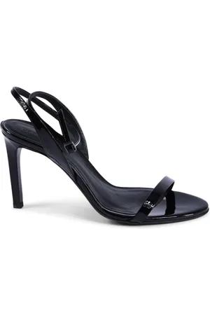 Calvin Klein Sko, Dame, Sort, 41 EU, Læder, Italiensk Lædersandal Sort Model