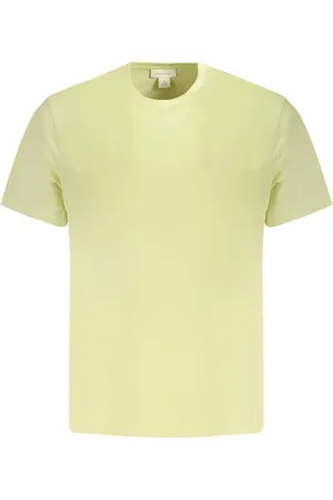 Calvin Klein Top, Herre, , M, Bomuld, Gul Bomuld Logo T-shirt