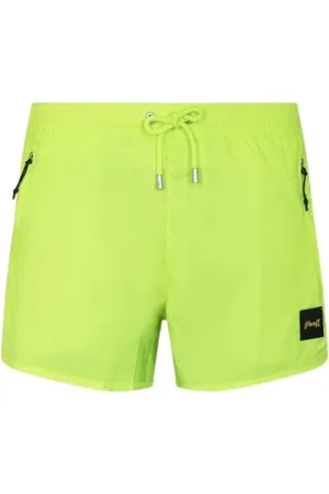 F**K Badetøj, Herre, Grøn, M, Mænds Strand Boxer Shorts