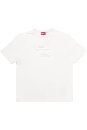 Diesel Top, Herre, Hvid, XL, Bigoval Bianca T-Shirt