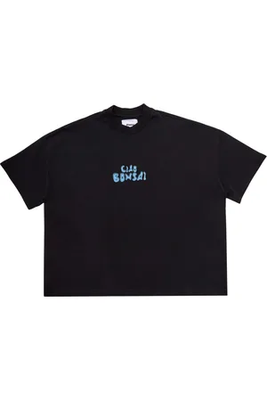 BONSAI Top, Herre, Sort, M, Uld, Ciao Oversize Fit Sort T-Shirt