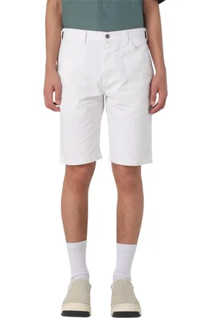 Dickies Shorts, Herre, Hvid, W36, Bomuld, Hvide afslappede shorts i afslappet pasform