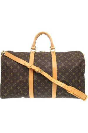 LOUIS VUITTON Pre-owned, unisex, Brun, ONE SIZE, Uld, Pre-owned canvas tasker