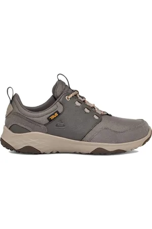 Teva Sko, Herre, Grå, 45 1/2 EU, Læder, Vandtæt Herresneaker - Grå
