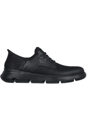 Skechers Sko, Herre, Sort, 44 EU, Læder, Sporty Garza Gervin Sko