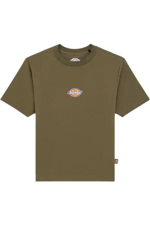 Dickies Top, Dame, Grøn, XS, Bomuld, Maple Valley Regular Tee