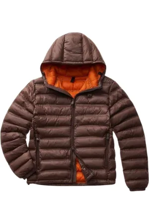 Blauer Jakke, Herre, Brun, 3XL, Uld, Dunjakke