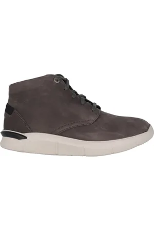 Ganter Sko, Herre, Grå, 42 1/2 EU, Rullende støvle - Grå højtop sneakers