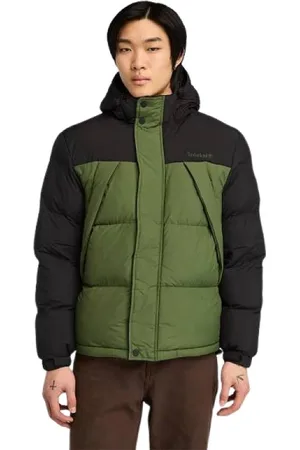 Timberland Jakke, Herre, Grøn, L, Uld, Dunjakke