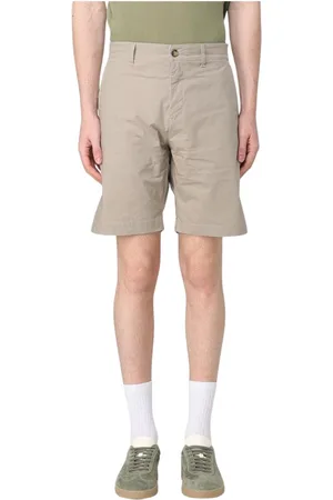 BROOKSFIELD Shorts, Herre, Grå, M, Bomuld, Militærstil Bomuldsshorts
