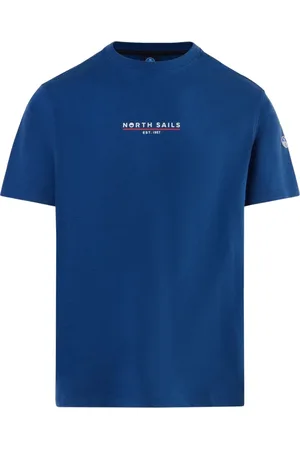 North Sails Top, Herre, Blå, 3XL, Kortærmet T-shirt