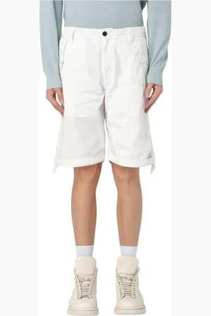 C.P. Company Shorts, Herre, Hvid, XS, Uld, Hvide Cargo Shorts
