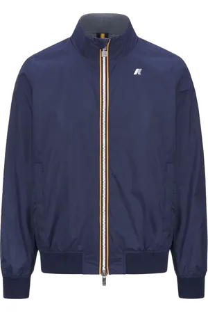 K-Way Jakke, Herre, Blå, 2XL, Uld, Dobbelt Arsene Plus Jakke