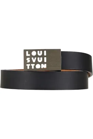 LOUIS VUITTON Pre-owned, Dame, Sort, ONE SIZE, Pre-owned Laeder baelter