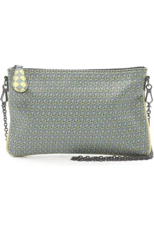 Bottega Veneta Pre-owned, Dame, Blå, ONE SIZE, Uld, Pre-owned Laeder crossbody-tasker