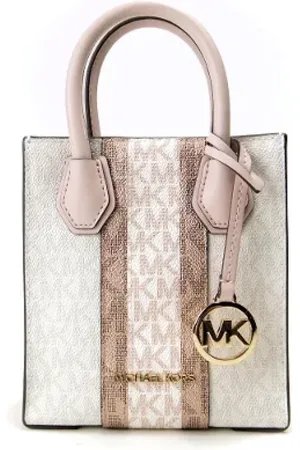 Michael Kors Pre-owned, Dame, Lyserød, ONE SIZE, Uld, Pre-owned Plast crossbody-tasker
