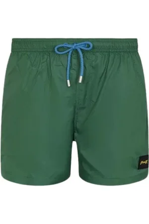 F**K Badetøj, Herre, Grøn, XL, Mænds Strand Boxer Shorts