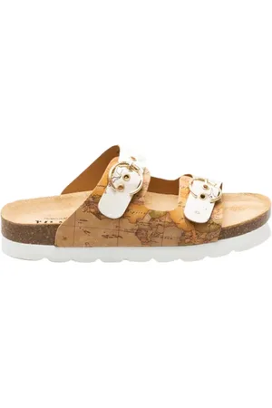 ALVIERO MARTINI 1A CLASSE Sko, Dame, , 38 EU, Læder, Eco-Læder Sandaler med Kork Sål