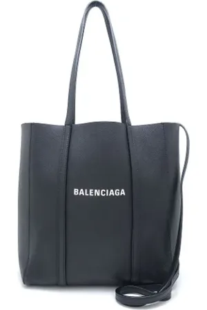 Balenciaga Pre-owned, Dame, Sort, ONE SIZE, Uld, Pre-owned Laeder totes