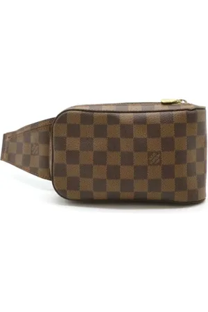 LOUIS VUITTON Pre-owned, Dame, Brun, ONE SIZE, Uld, Pre-owned Canvas baelter