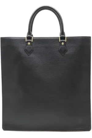 LOUIS VUITTON Pre-owned, Herre, Sort, ONE SIZE, Læder, Pre-owned Laeder totes
