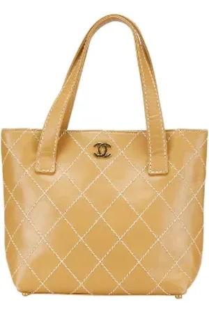 CHANEL Pre-owned, Dame, , ONE SIZE, Tyl, Pre-owned Laeder totes
