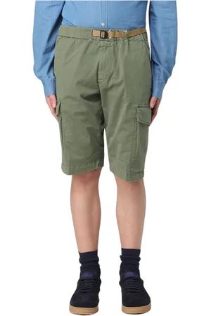 White Sand Shorts, Herre, Grøn, L, Bomuld, Afslappede Cargo Shorts Med Lommer