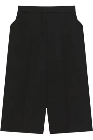 Givenchy Shorts, Dame, Sort, M, Uld, Sorte Culottes Shorts til Kvinder
