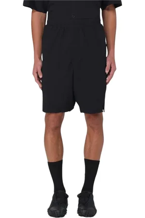 Y-3 Shorts, Herre, Sort, S, Uld, Elegant Logo Atletiske Shorts