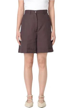 LIVIANA CONTI Shorts, Dame, Rød, M, Røde Shorts med Moderne Design