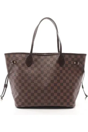 LOUIS VUITTON Pre-owned, Dame, Brun, ONE SIZE, Uld, Pre-owned canvas tasker