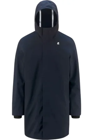 K-Way Frakke, Herre, Blå, 3XL, Thomas Parka Jakke