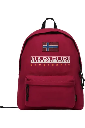 Napapijri Taske, Herre, Rød, ONE SIZE, Bomuld, Rød Bomuld Rygsæk med Frontlomme