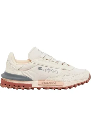 Lacoste Sko, Dame, Flerfarvet, 39 EU, Polyester, Retro-inspirerede Elite Active Sneakers
