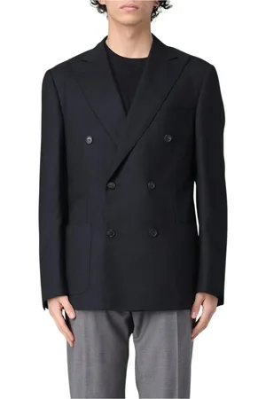 corneliani Jakke, Herre, Sort, 2XL, Klassisk Sort Blazer