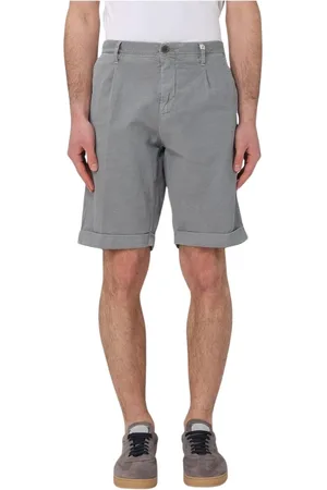 MYTHS Shorts, Herre, Grå, XL, Bomuld, Sand Relaxed Cuffed Shorts