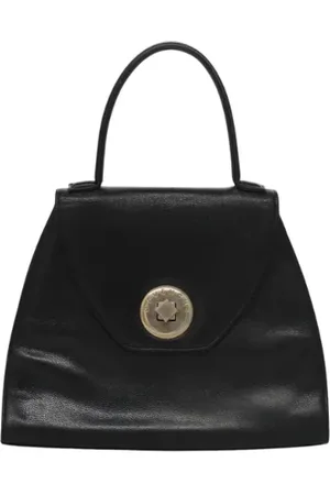 Givenchy Pre-owned, Dame, Sort, ONE SIZE, Uld, Pre-owned Laeder hndtasker