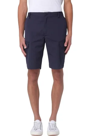 save the duck Shorts, Herre, Blå, XL, Uld, Quiltet Hætte Pufferjakke Grøn