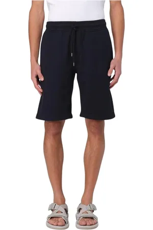 C.P. Company Shorts, Herre, Blå, S, Uld, Stilfulde Casual Blå Shorts