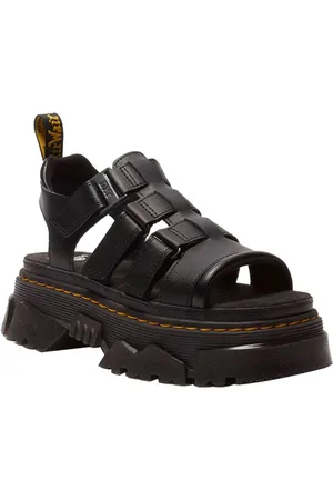 Dr. Martens Sko, Dame, Sort, 40 EU, Sorte Lave Sandaler