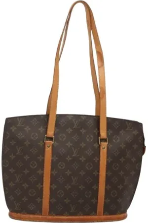 LOUIS VUITTON Pre-owned, Dame, Brun, ONE SIZE, Tyl, Pre-owned canvas tasker